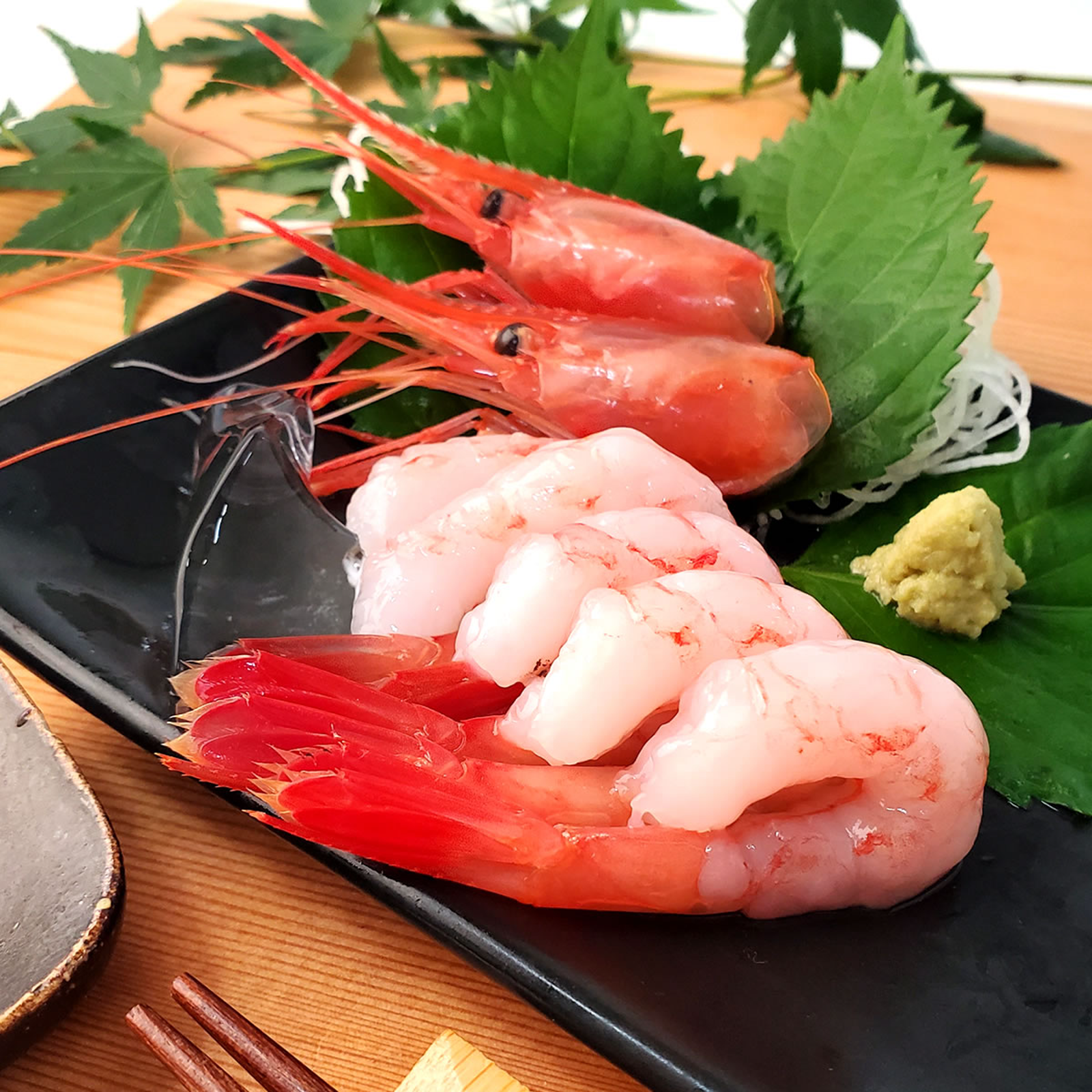 山陰の甘エビ（冷凍）Lサイズ 500g 最もおいしい時期の大粒甘えび 甘