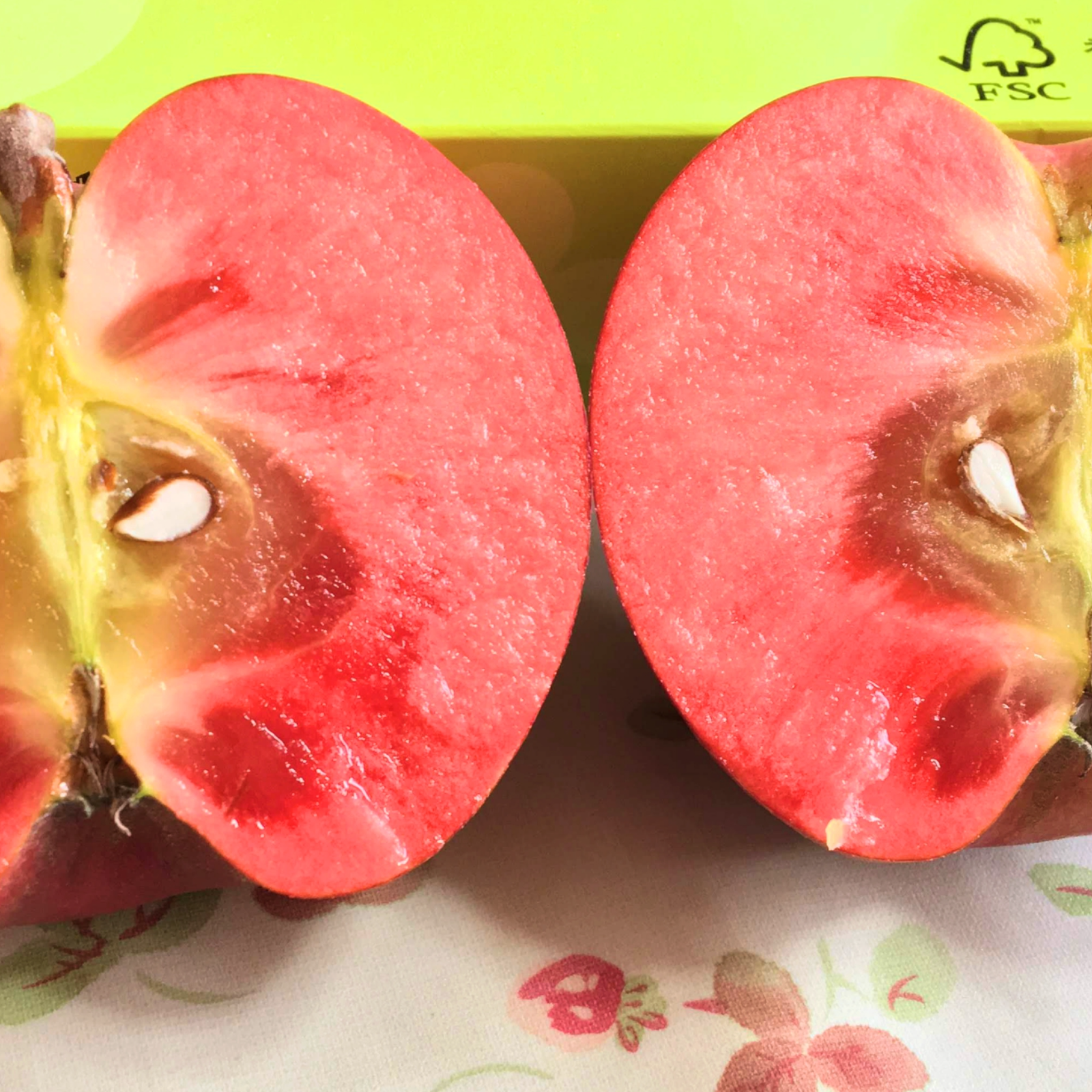 オホーツク産「ルビースイート」果肉が赤いりんご 約5Kg【クール便