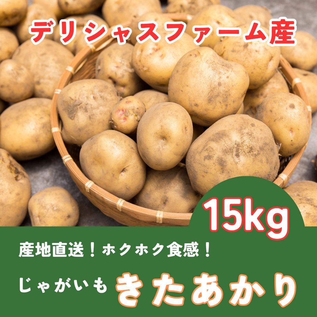 お得！大容量】きたあかり（じゃがいも）15kg ｜ 野菜/じゃがいも