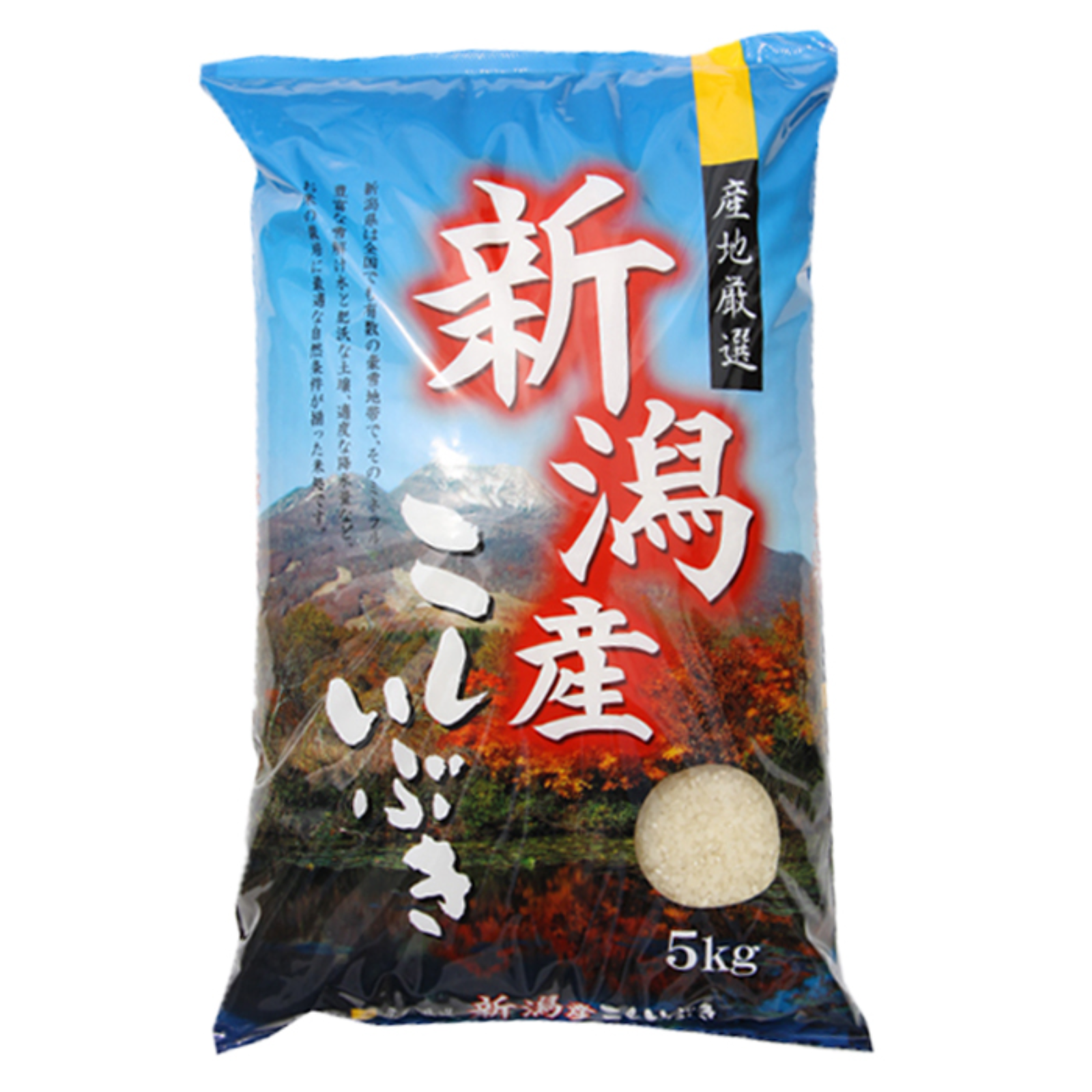 新米 新潟県産 こしいぶき 白米 5キロ 5kg 令和5年産 送料込み 米・穀物/米/精米 産直アウル  農家から直接野菜などの食材を購入できる産地直送の宅配通販サイト