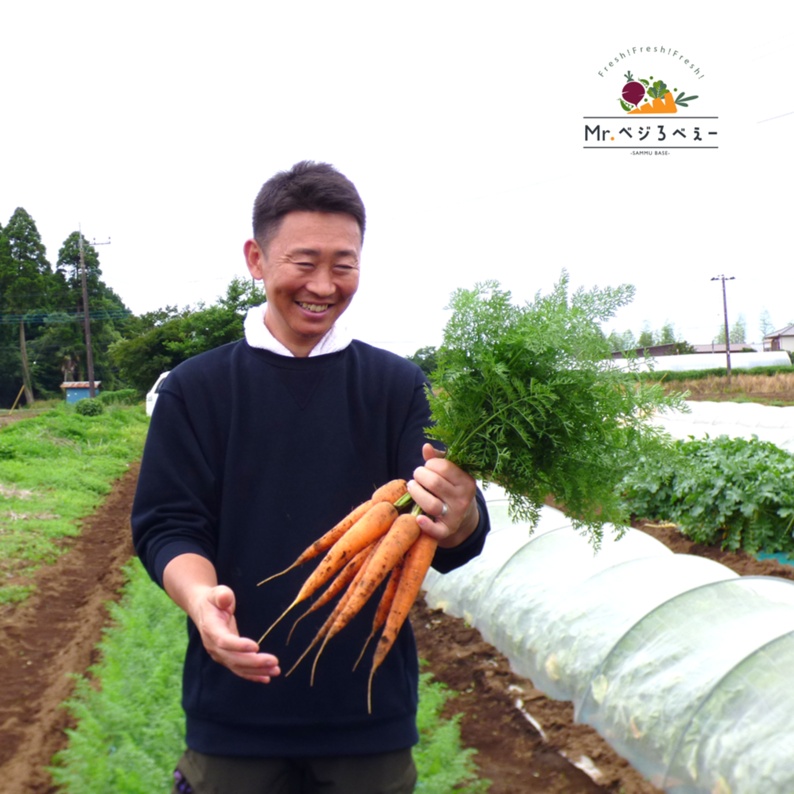 山武ブランド】採れたて新鮮な葉付き人参/クリスティーヌ 4kg