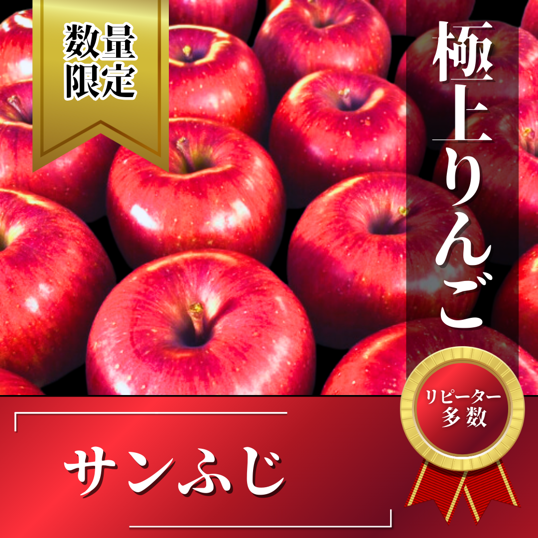 厳選ギフト！贈答用サンふじ約3kg青森産数量限定！！9個〜12個入