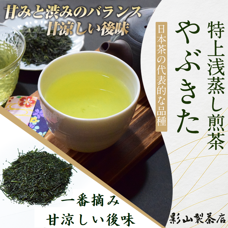 新茶リーフ】特上煎茶 浅蒸し 一番摘み やぶきた ｜ お茶/緑茶 産直