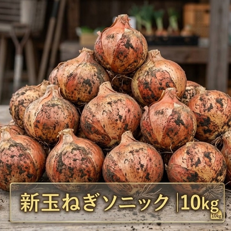 千葉県白子町産 新玉ねぎ ソニック 10kg ｜ 野菜/玉ねぎ 産直アウル