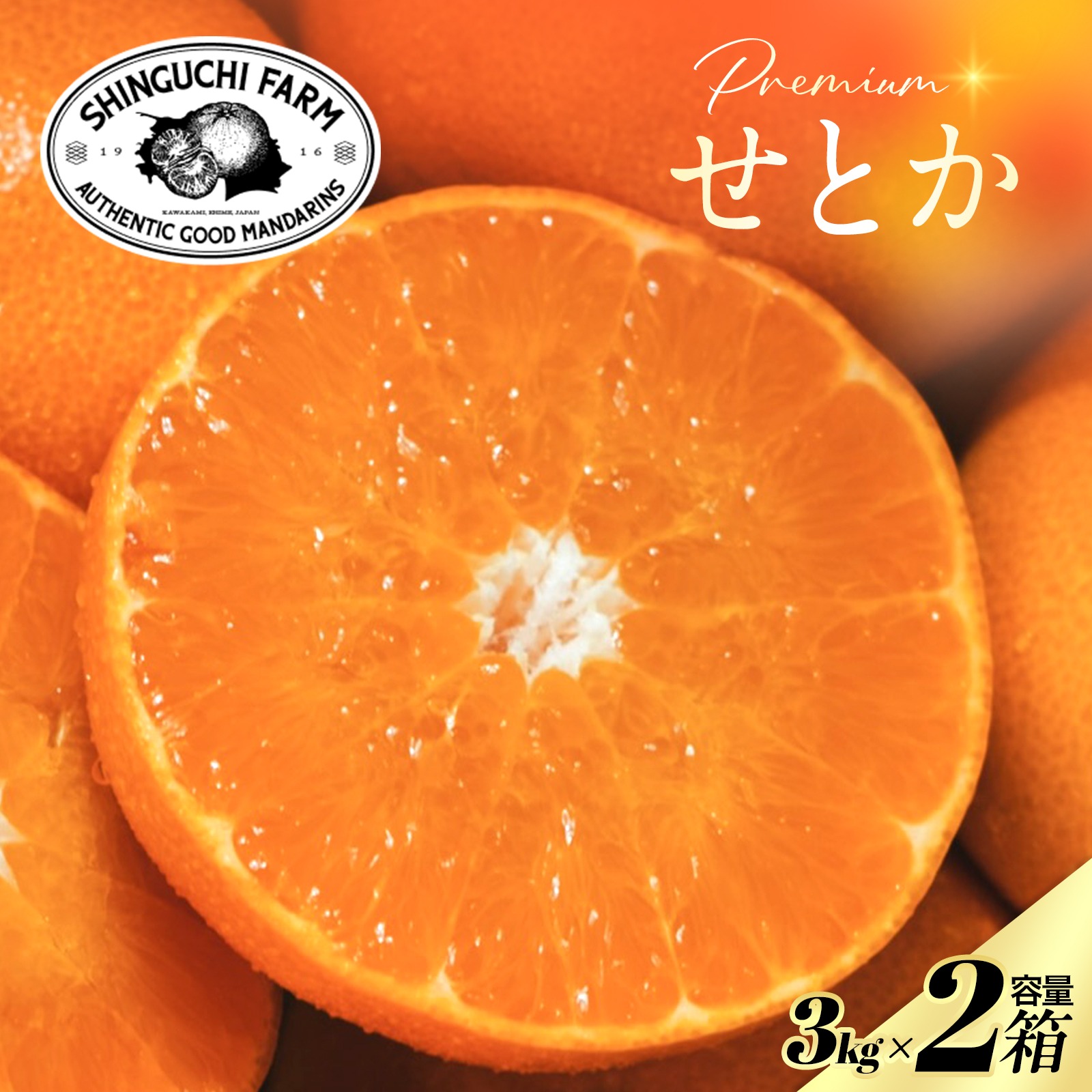 早割】柑橘の大トロ せとか 3kg×2箱 ～とろける濃厚果実～ 家庭用