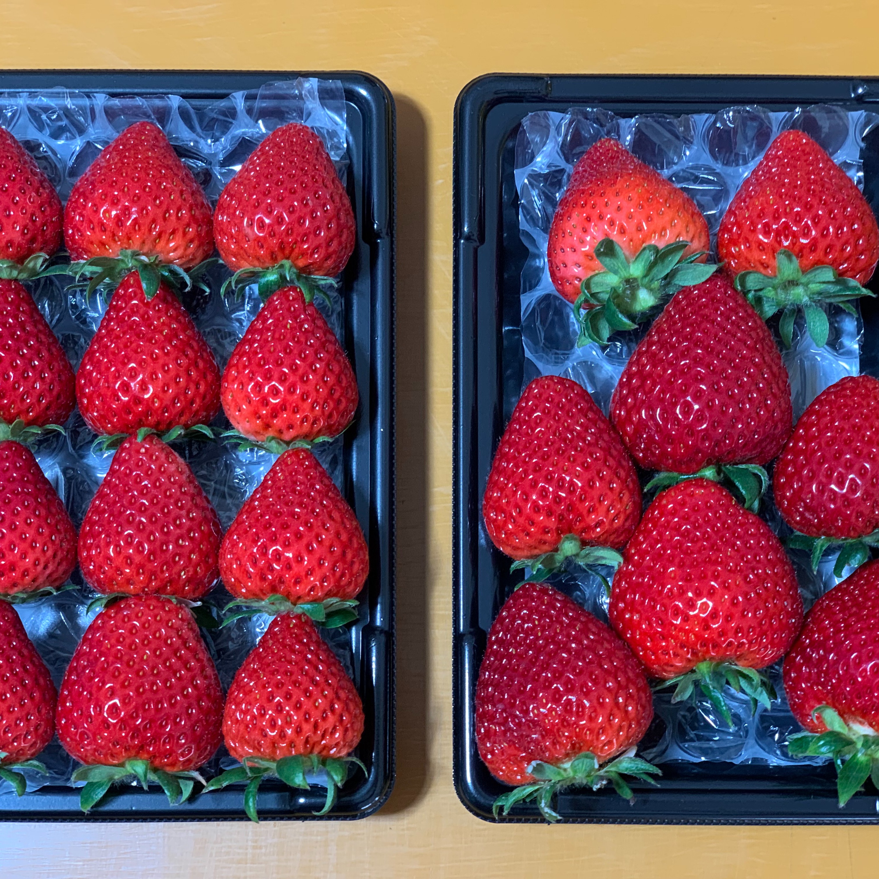 値下げ】希少あまりん4パック(1Kg) 朝採れ ｜ 果物/いちご 産直アウル