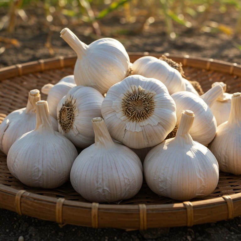 にんにくの王様 青森にんにく『白玉王』レギュラー規格 特大玉：1kg