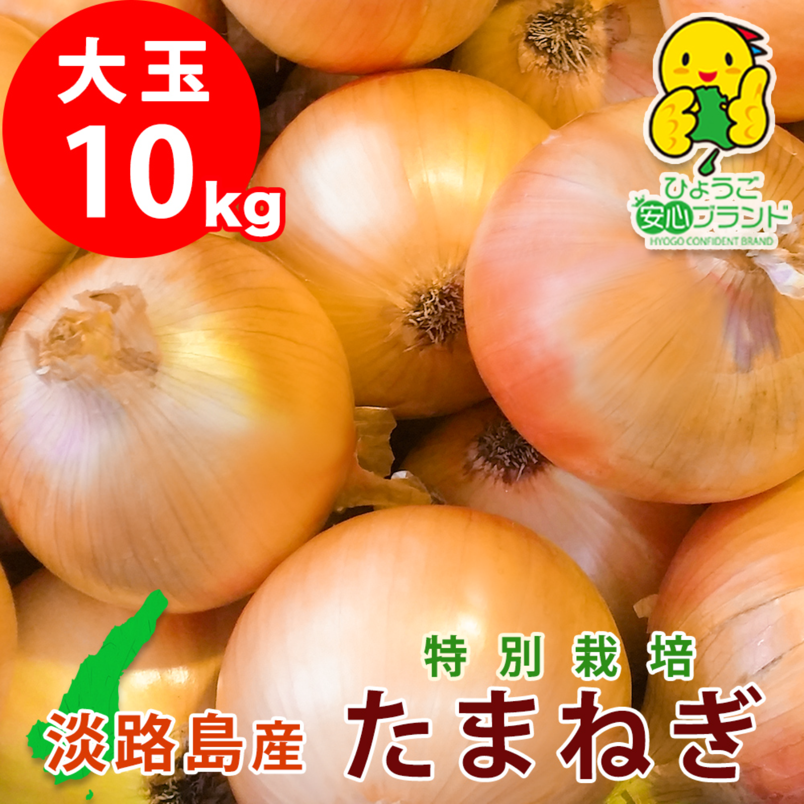 大玉】淡路島産たまねぎ 【10kg】 兵庫県認証食品 レシピ付き！ | 野菜/玉ねぎ 産直アウル  農家から直接野菜などの食材を購入できる産地直送の宅配通販サイト