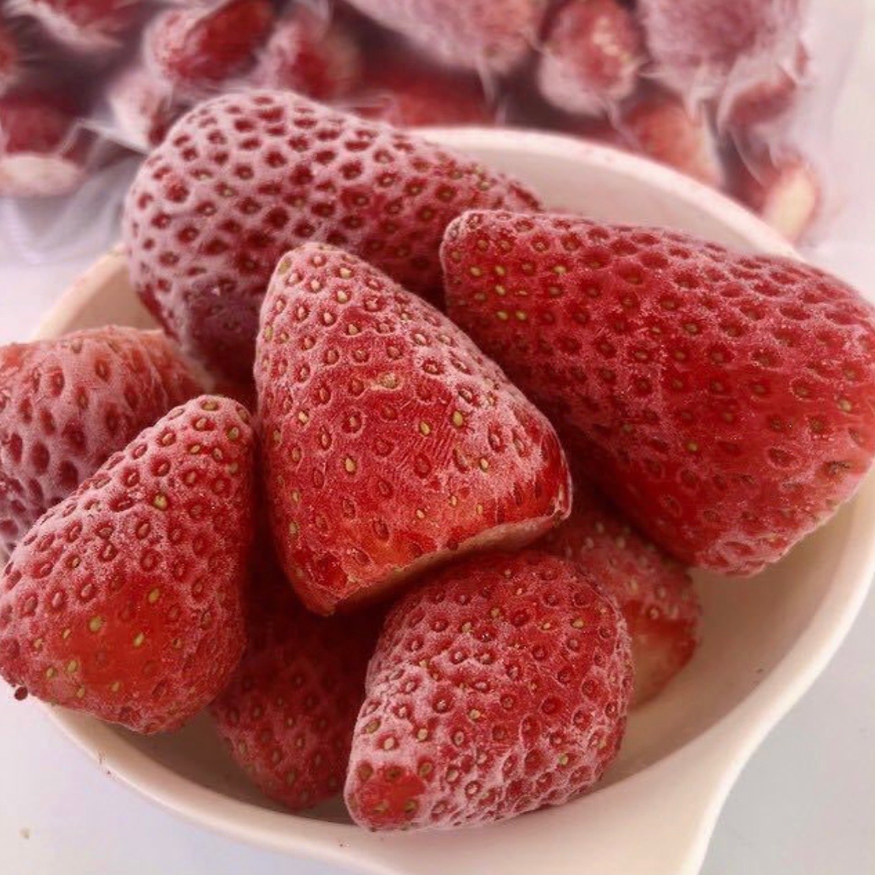 いちご農家直送ヘタなし【冷凍いちご500g×2袋】 ｜ 果物/いちご 産直