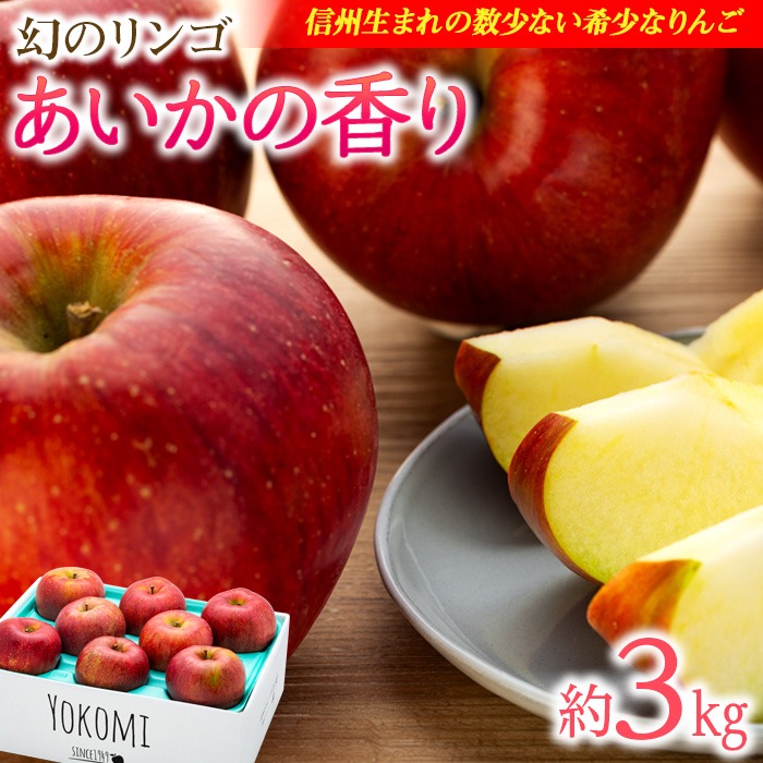 りんご【あいかの香り】約3kg 希少幻のりんご 2026年度予約受付中 長野