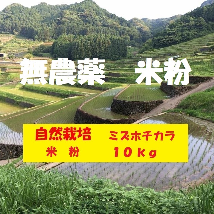 3月セール】自然栽培「ミズホチカラ」米粉 10kg ｜ 米・穀物/粉類