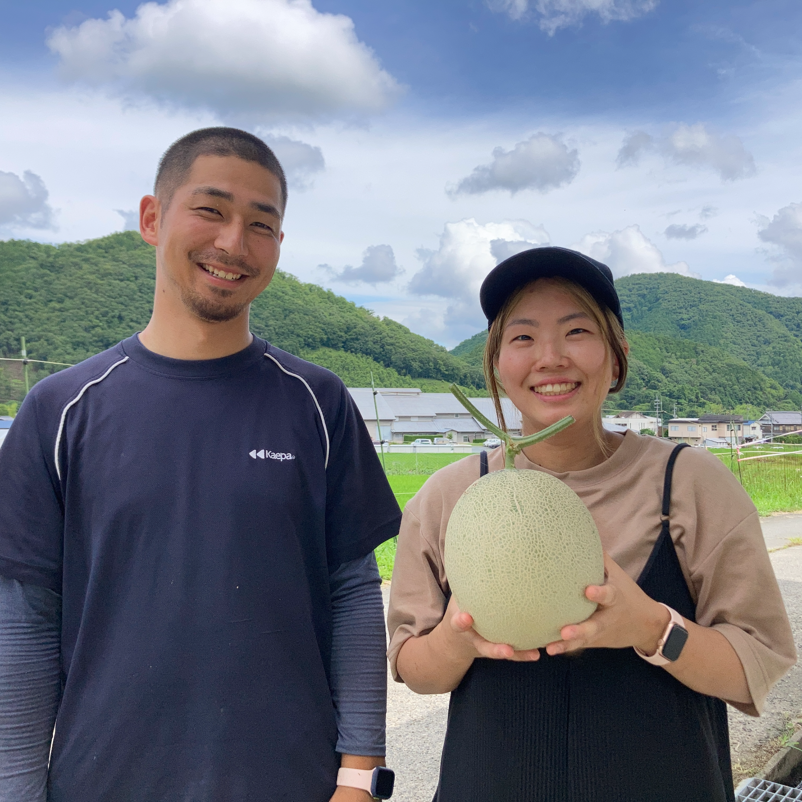 7月下旬発送】能勢メロン（クラリス） ｜ 果物/メロン 産直アウル 農家 