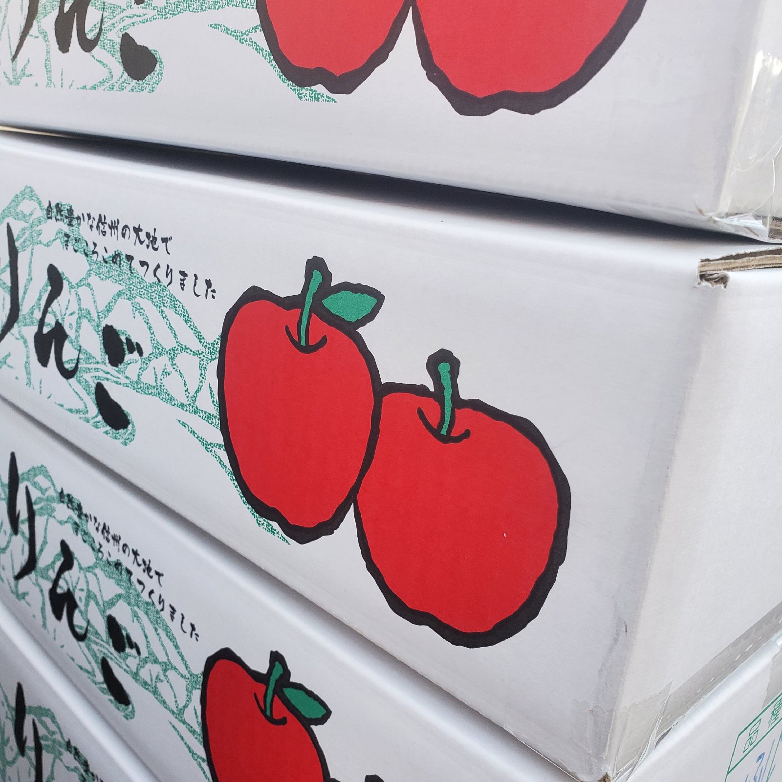 自家用 信州上田産 サンふじ約5kg 11玉〜18玉 | 果物/りんご 産直