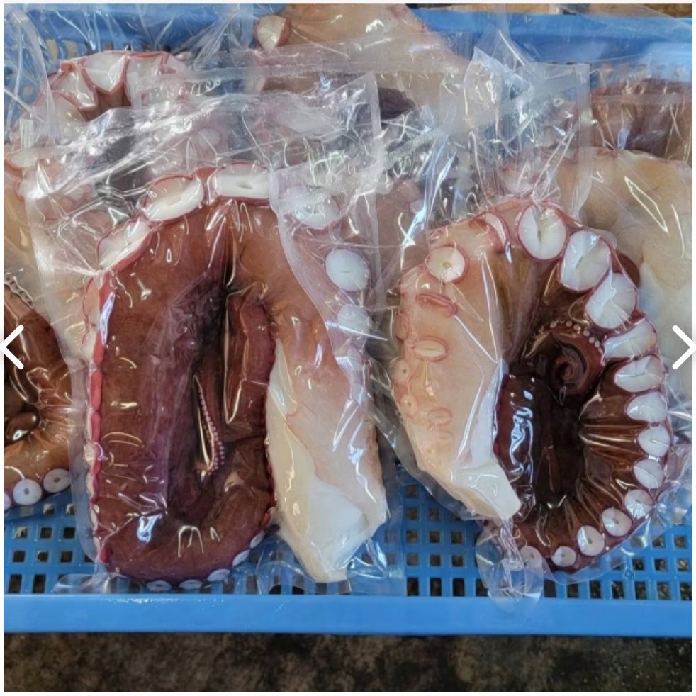 なまら太い ミズダコボイル足 1.24kg ｜ 魚介類/タコ 産直アウル 農家