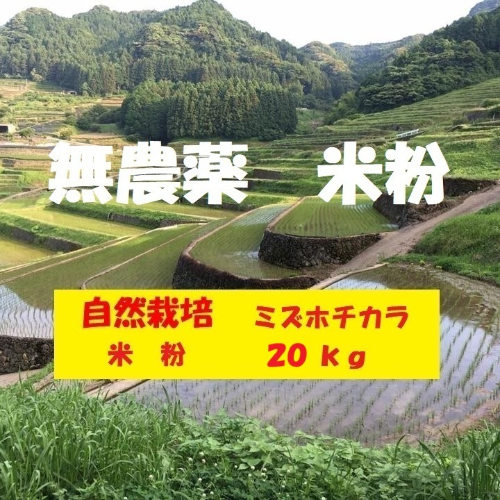 堀江様専用】自然栽培「ミズホチカラ」米粉 20kg. ｜ 米・穀物/粉