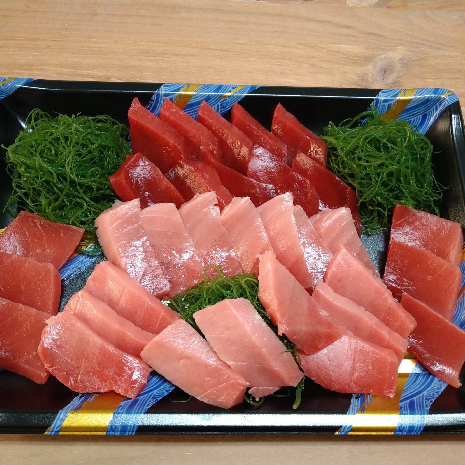 第二弾 鉄板！上物マグロ2種×2セット（上赤身さく、中トロさく