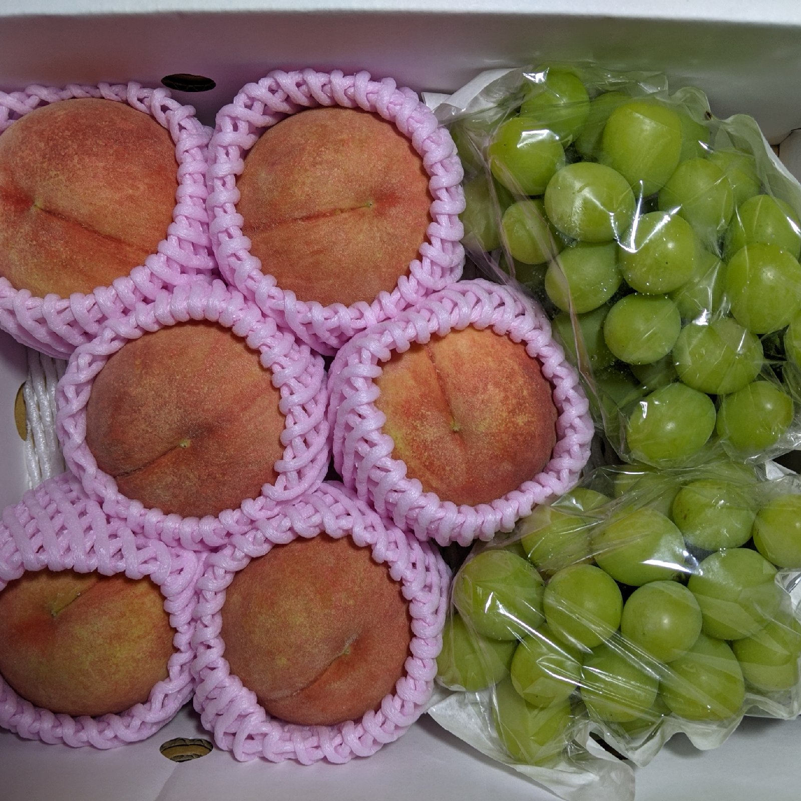 桃とぶどう2kg ｜ 果物/果物セット・詰め合わせ 産直アウル 農家・漁師 