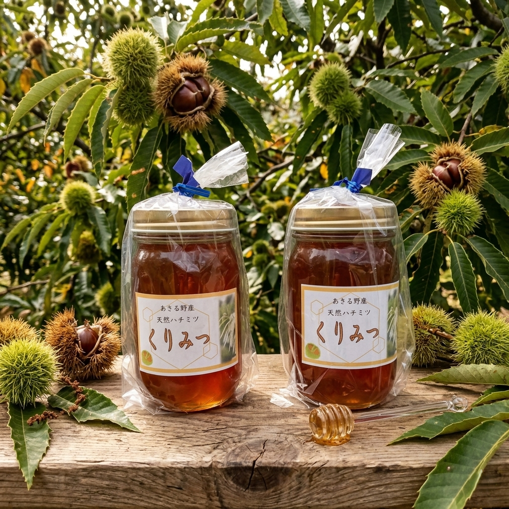 純正! 天然 はちみつ ・椎のみ300g、栗300g 葉芹草251g 3個セット 純正! 天然 はちみつ ・椎のみ300g、栗300g 葉芹草251g 3個セット