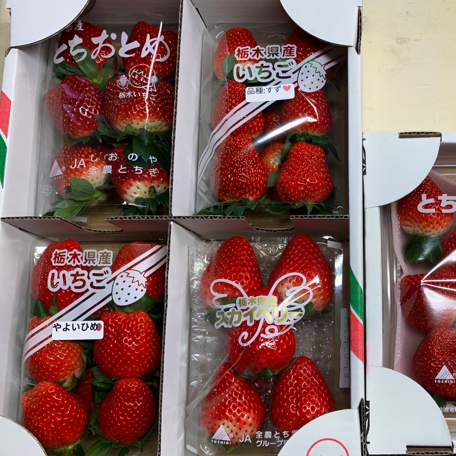 6種のいちご食べ放題セット | 果物/いちご 産直アウル 農家から直接