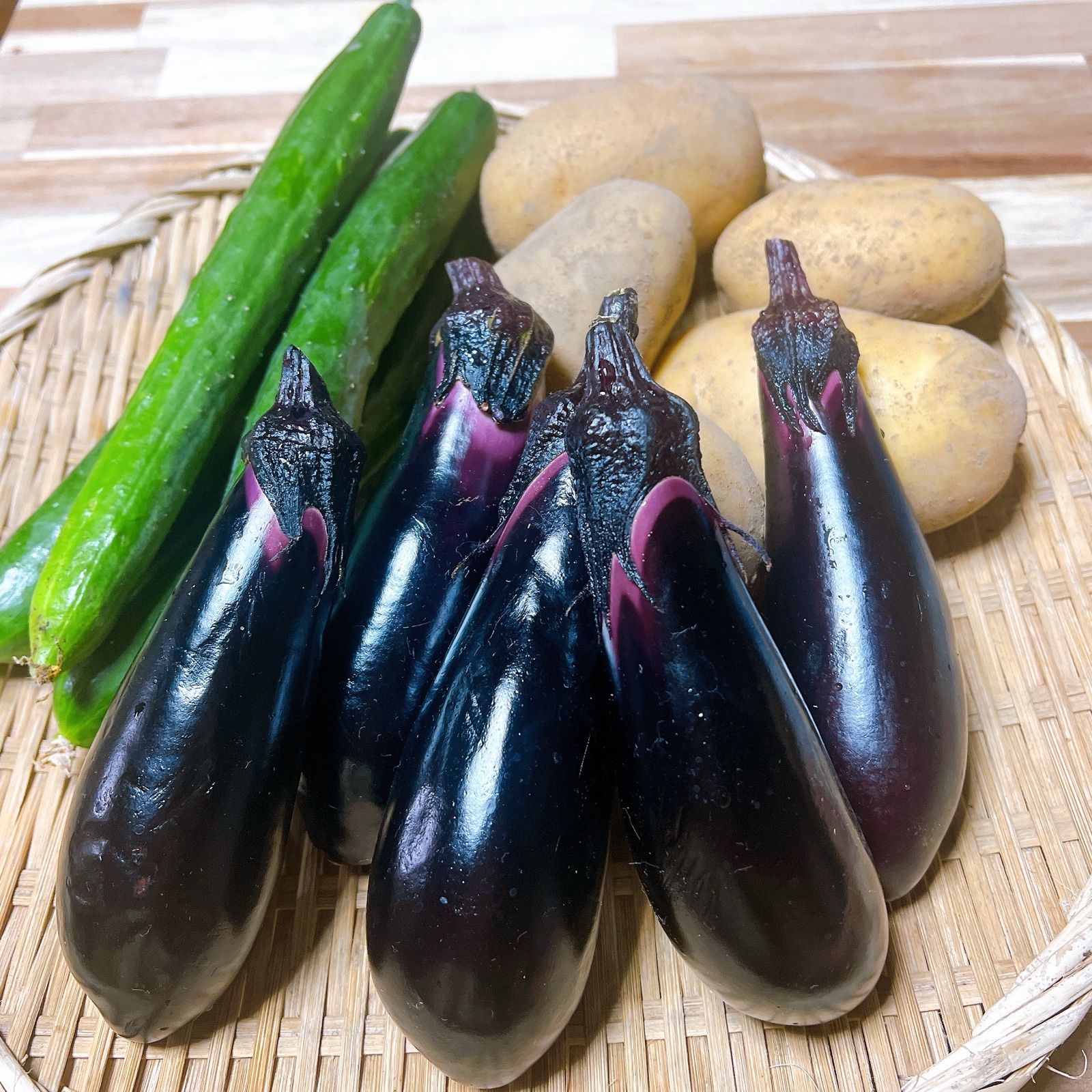 原画　夏野菜3枚セット c84d6ac5cca5c9296d4566ede8186b