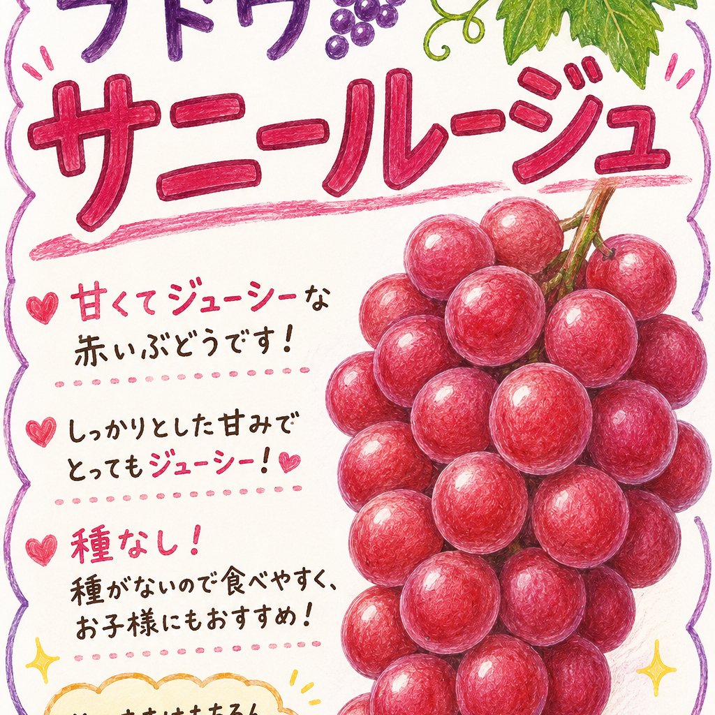 カナダ人農園主の真心を込めた】サニールージュ約1kg（ご家庭用