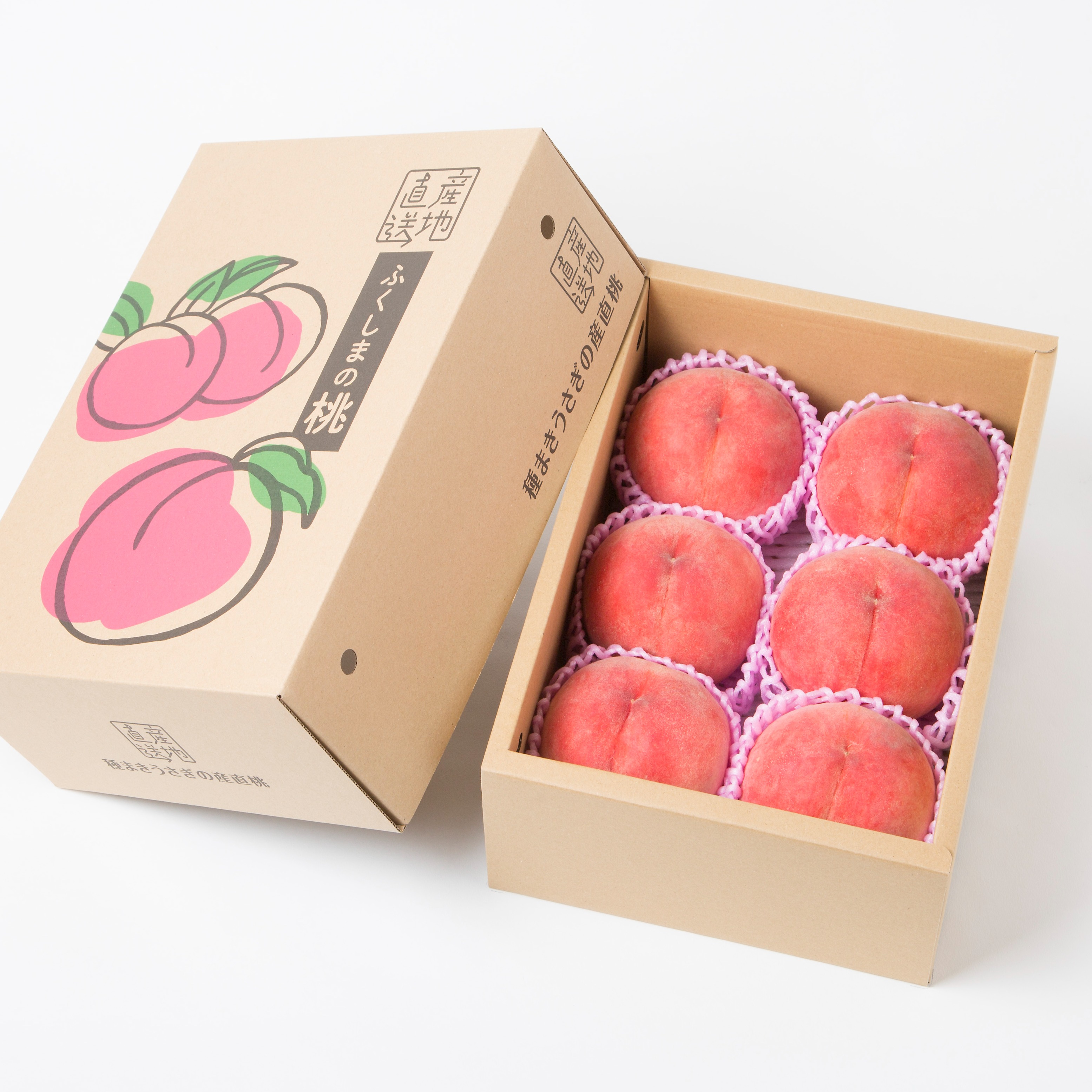川中島白桃 約2kg（4～7玉） ｜ 果物/もも 産直アウル 農家・漁師など