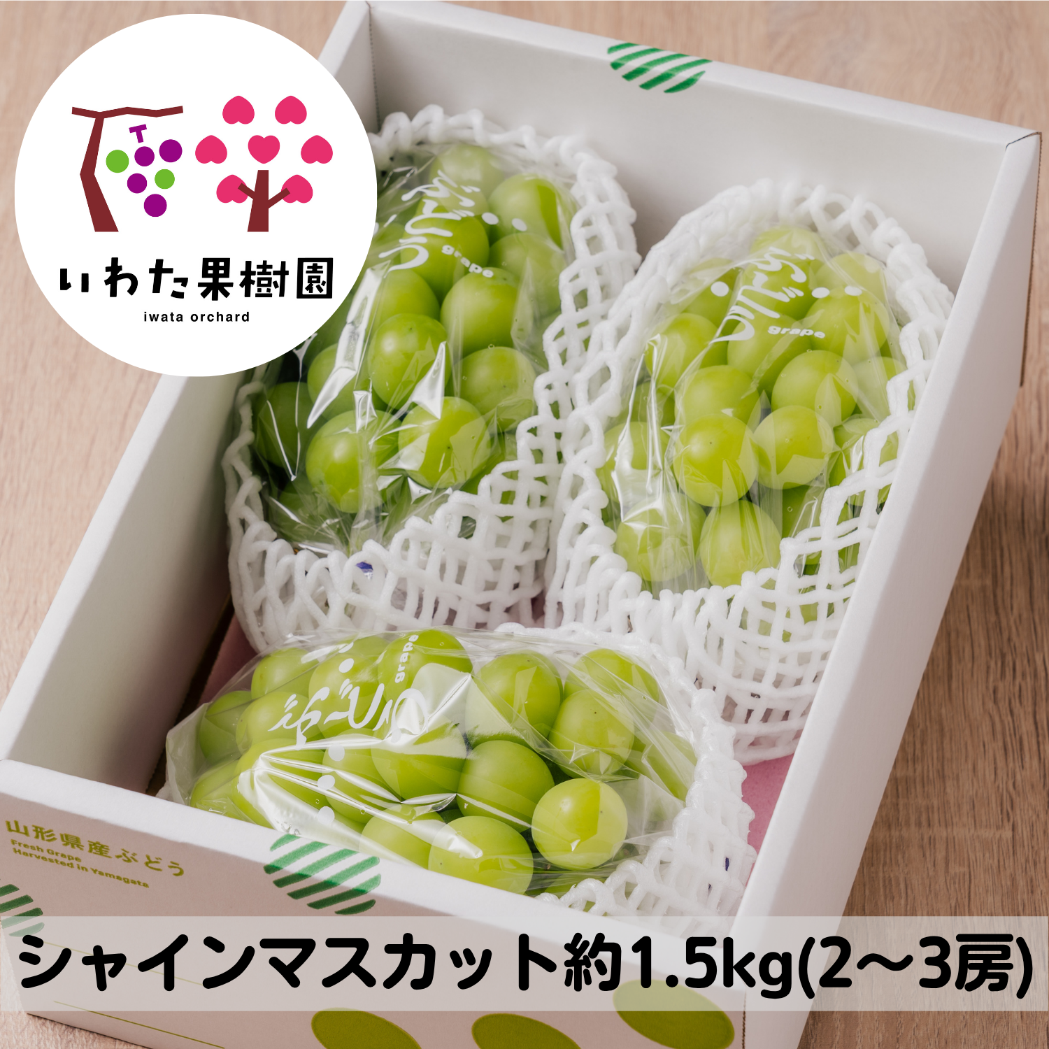 シャインマスカット約1.5キロ ｜ 果物/ぶどう 産直アウル 農家・漁師