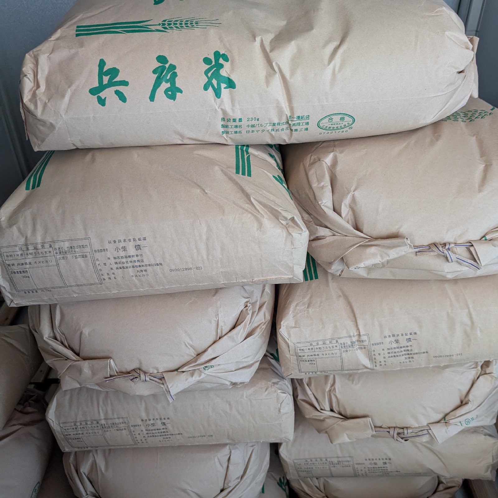 キヌヒカリ玄米 30kg | 米・穀物/玄米 産直アウル 農家から直接