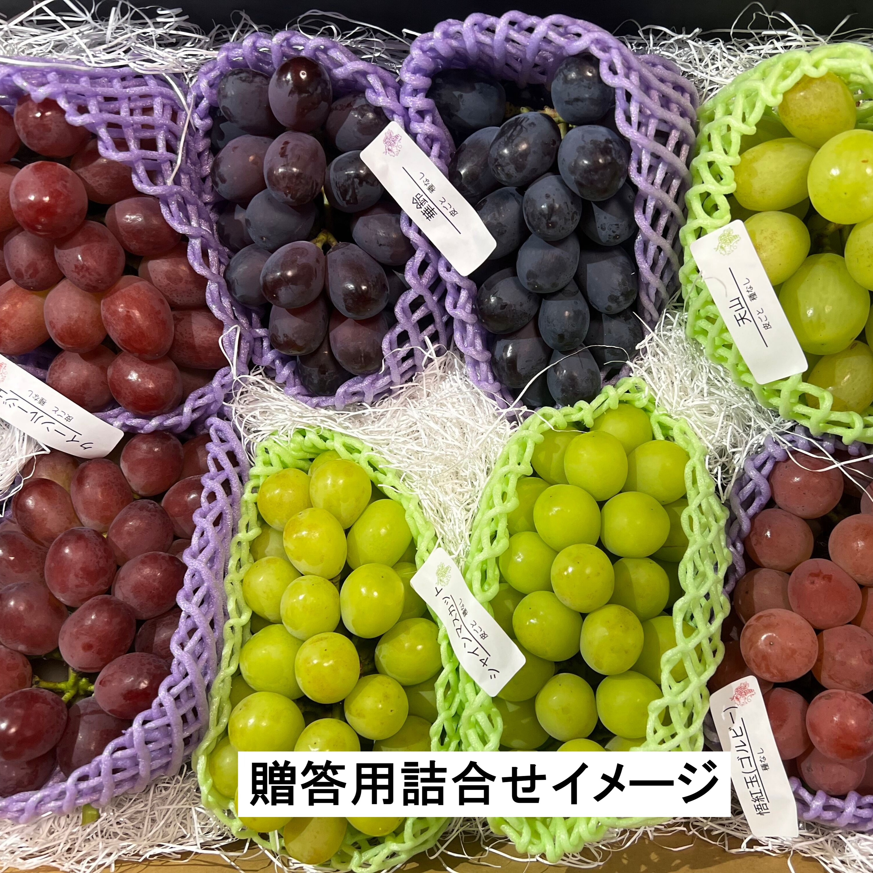 贈答用】園主オススメ 希少品種入り詰合せ 約4kg ｜ 果物/ぶどう 産直 