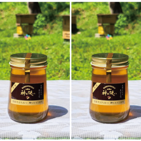 非加熱 生はちみつ 岡山百花蜜 500g×2本［神の使いHoney］ ｜ はちみつ