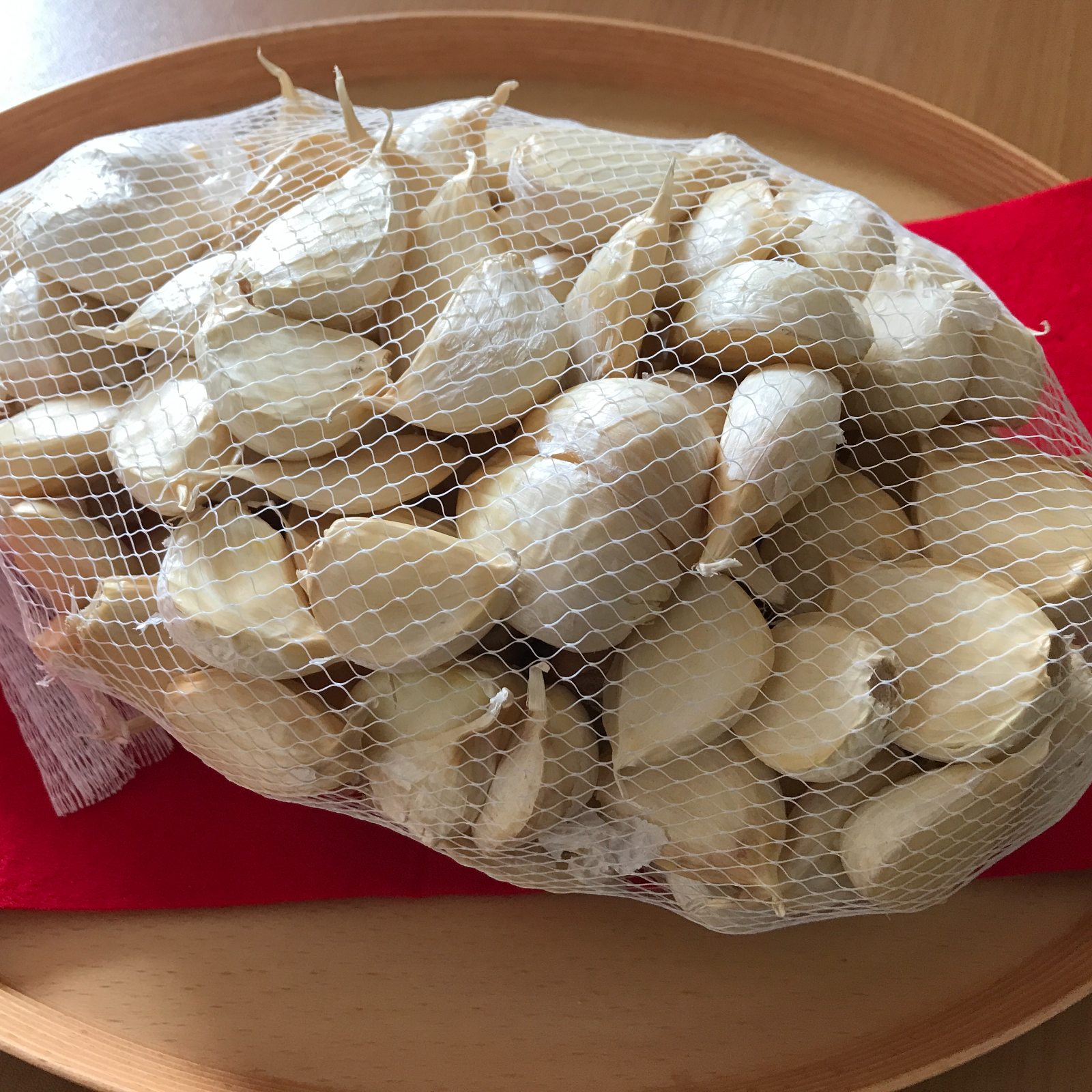 【わけあり品】青森県産ホワイト六片種にんにく バラ 1kg 令和5
