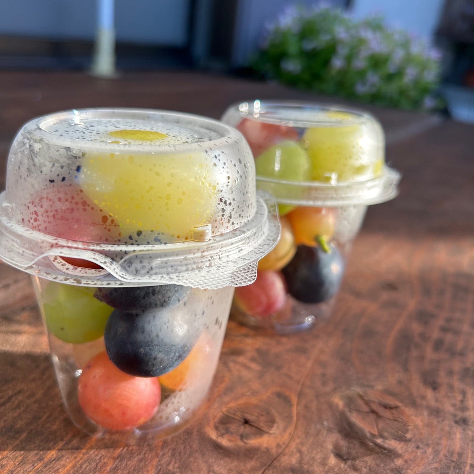 お気軽に♪】ぶどう園の粒売り 食べ比べセット(約180g×2) ｜ 果物