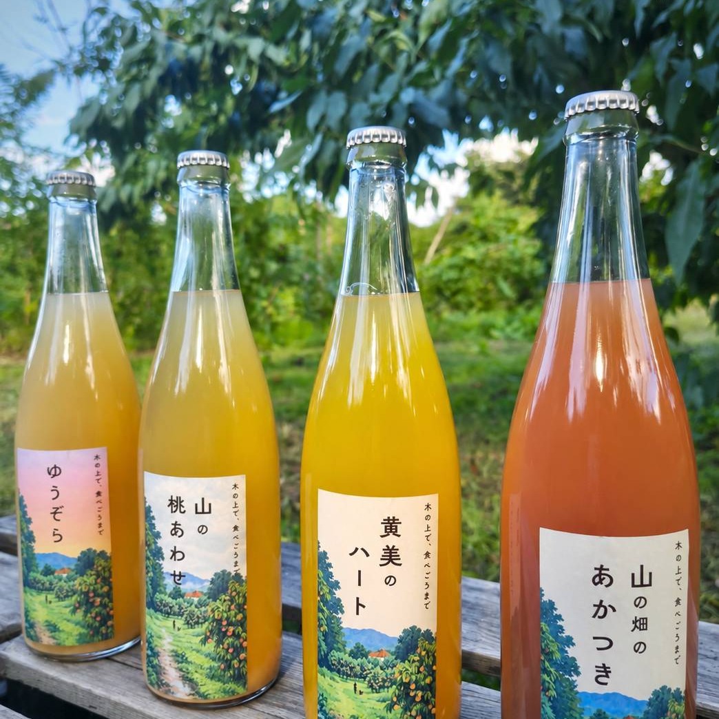 訳あり樹上完熟桃ジュース（ゆうぞら） ｜ 果物/もも 産直アウル 農家