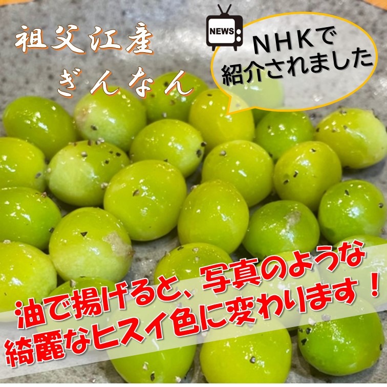 2026年＊初物》祖父江産 銀杏 【久寿】大玉3Lたっぷり500g ｜ 野菜