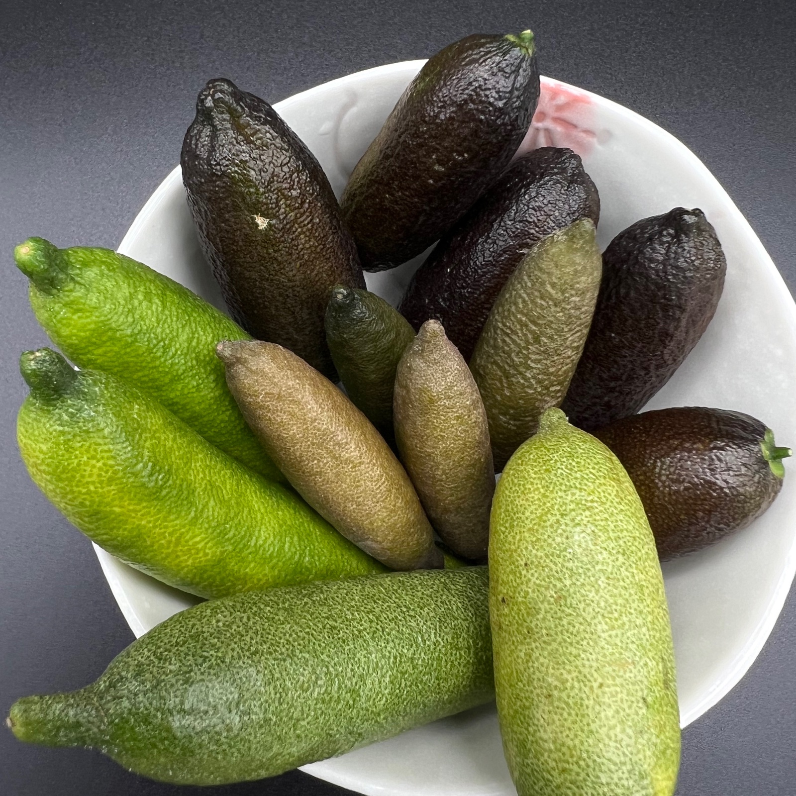 木の芽屋のフィンガーライム100g（果実7個から10個程度） | 果物/香酸