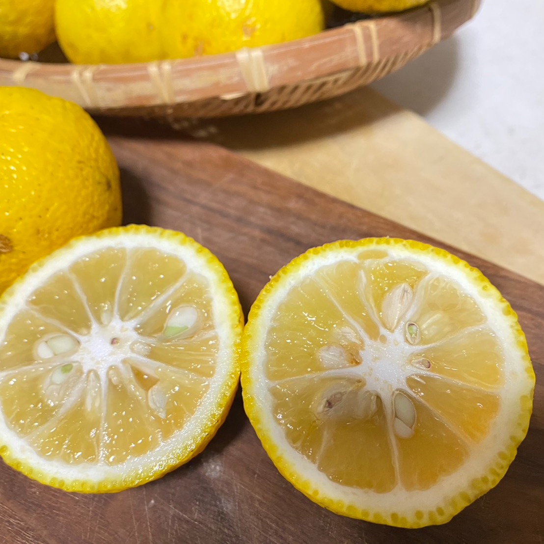 柚子 ゆず 1kg 農薬・化学肥料不使用 ｜ 果物/香酸柑橘(ライム・レモン