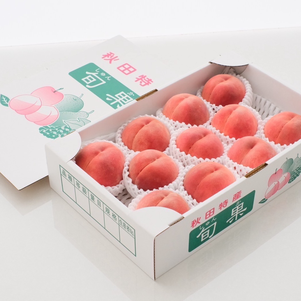あかつき　摘果桃10キロ 桃（あかつき）2.5kg 10玉前後：山形県産のあかつき｜食べチョク