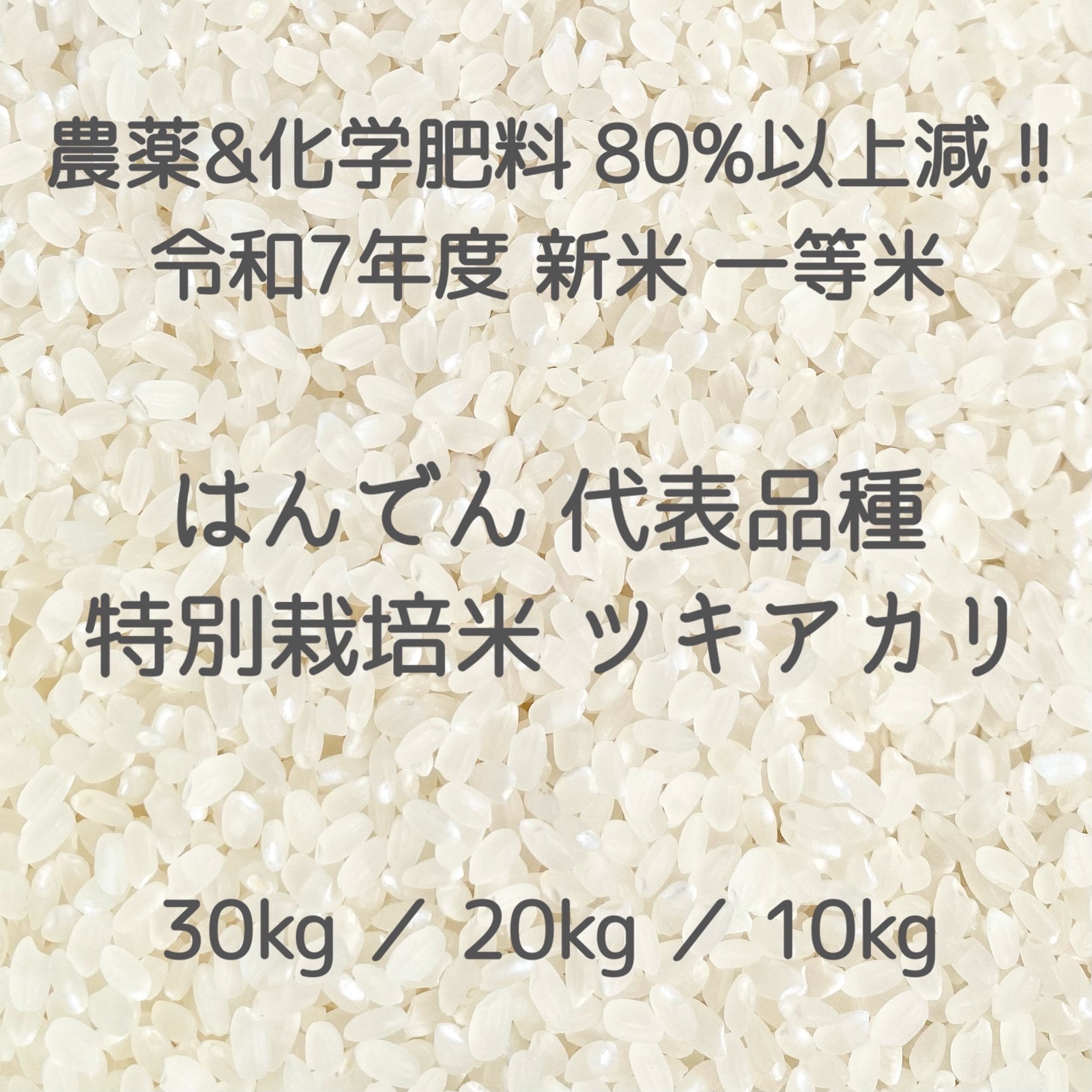 収穫から3日~7日以内の【 生きたお米 】農薬&化学肥料80%以上大幅減