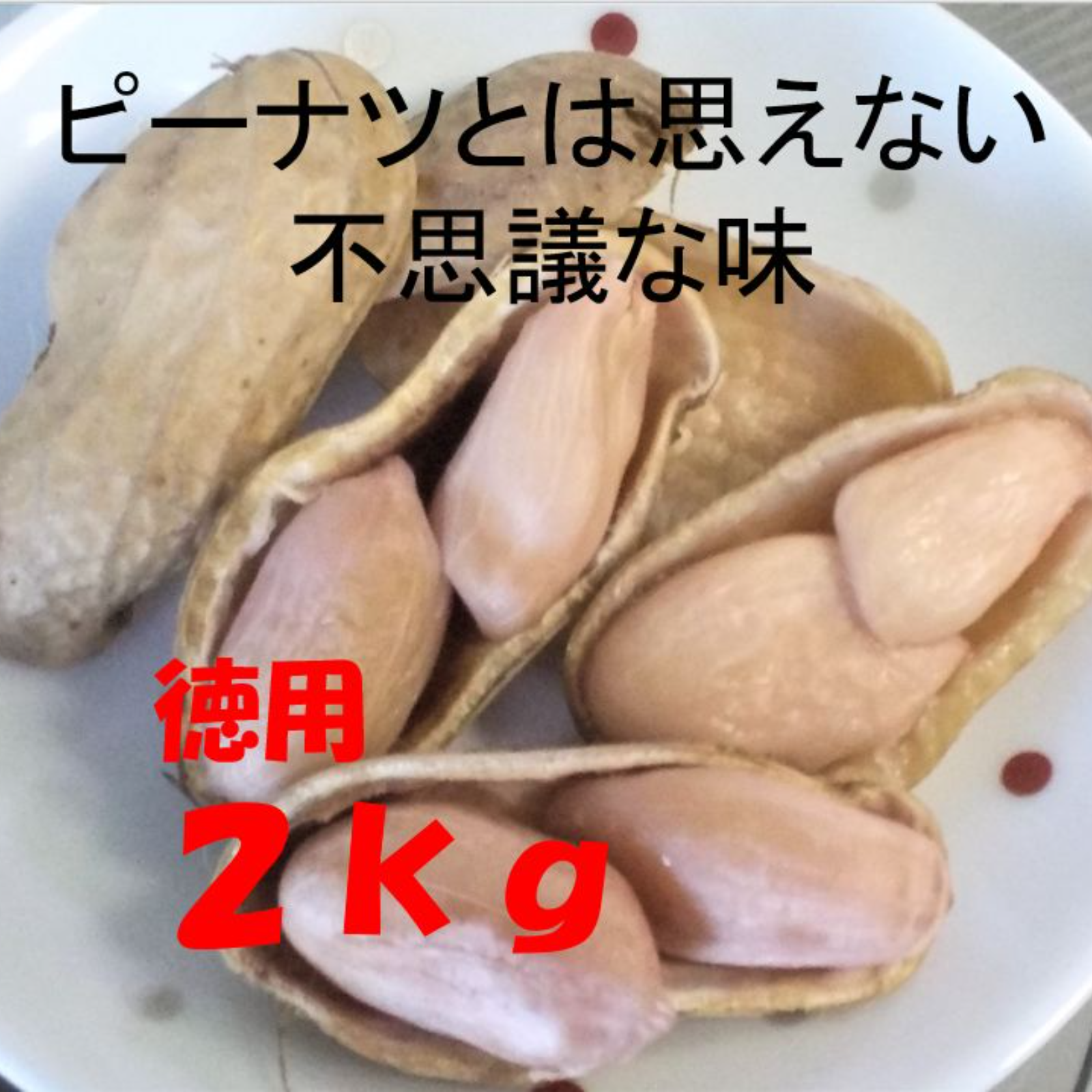 今が旬 生今が旬 落花生おおまさり 農薬・化学肥料使用なし 500g毎