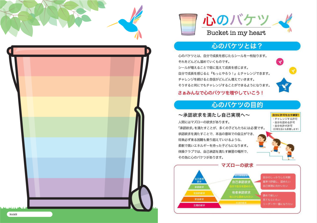 心のバケツ
