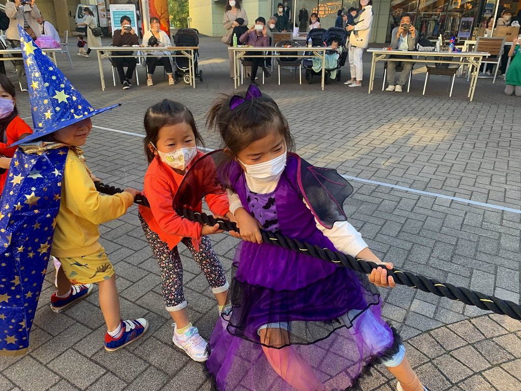 おばけの綱引き！