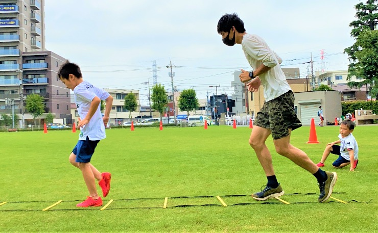 かけっこ スタートダッシュ