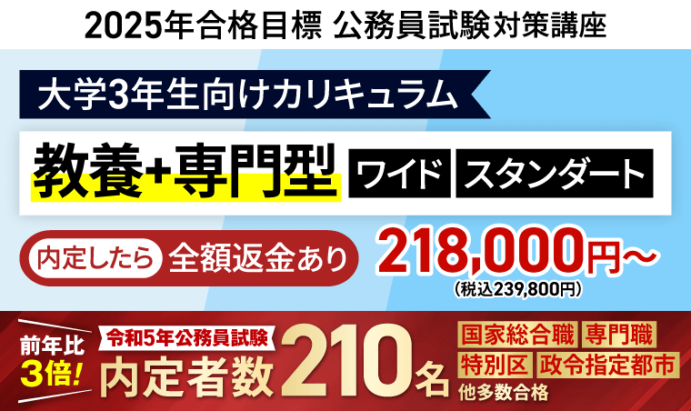 教養+専門型カリキュラム