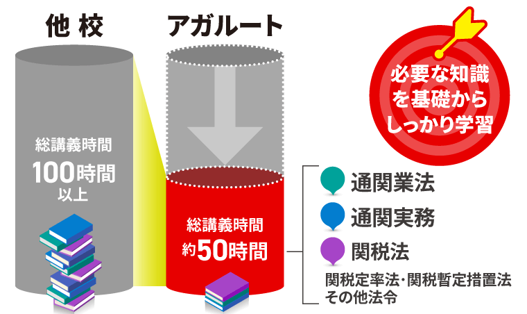 通関士試験｜【2025年合格目標】合格総合講義/合格カリキュラム