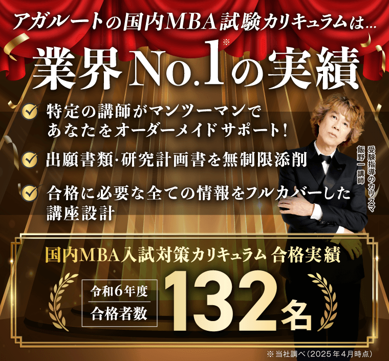 国内MBA入学試験｜【2026年4月入学】秋入試対策カリキュラム
