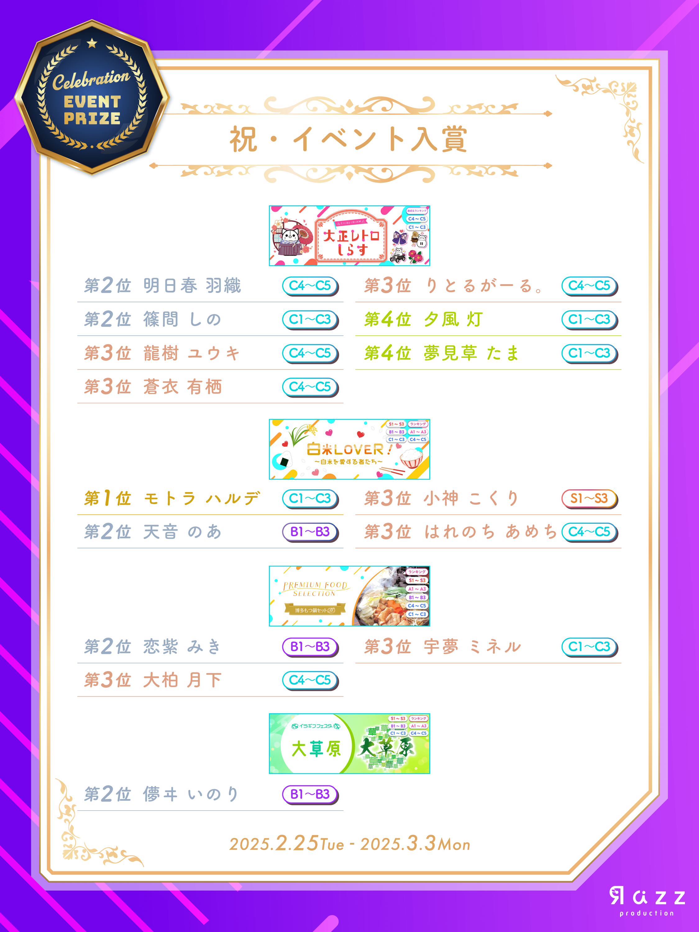2025-03-07 イベント入賞画像