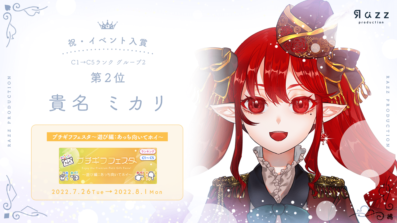 2022-08-01 イベント入賞画像