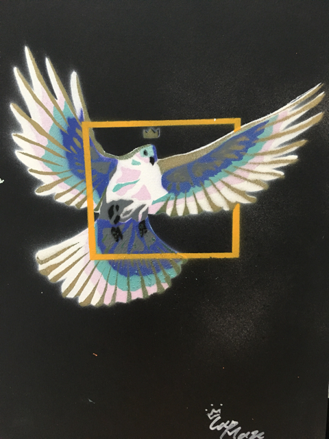 提供塗鴉graffiti服務的專家Johnny