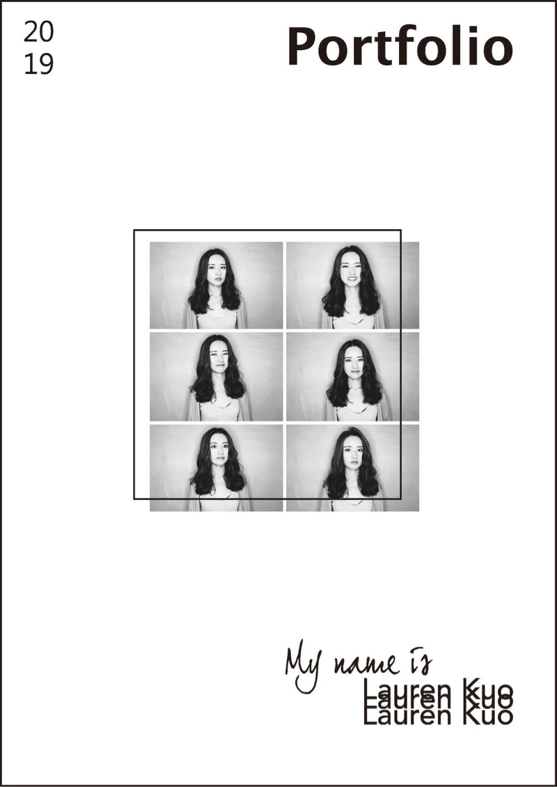 Lauren Kuo 郭晏伶 - 作品集封面設計
