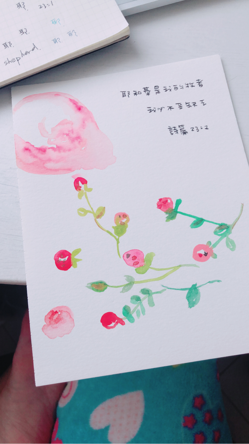 Olivia - 也喜歡畫水彩